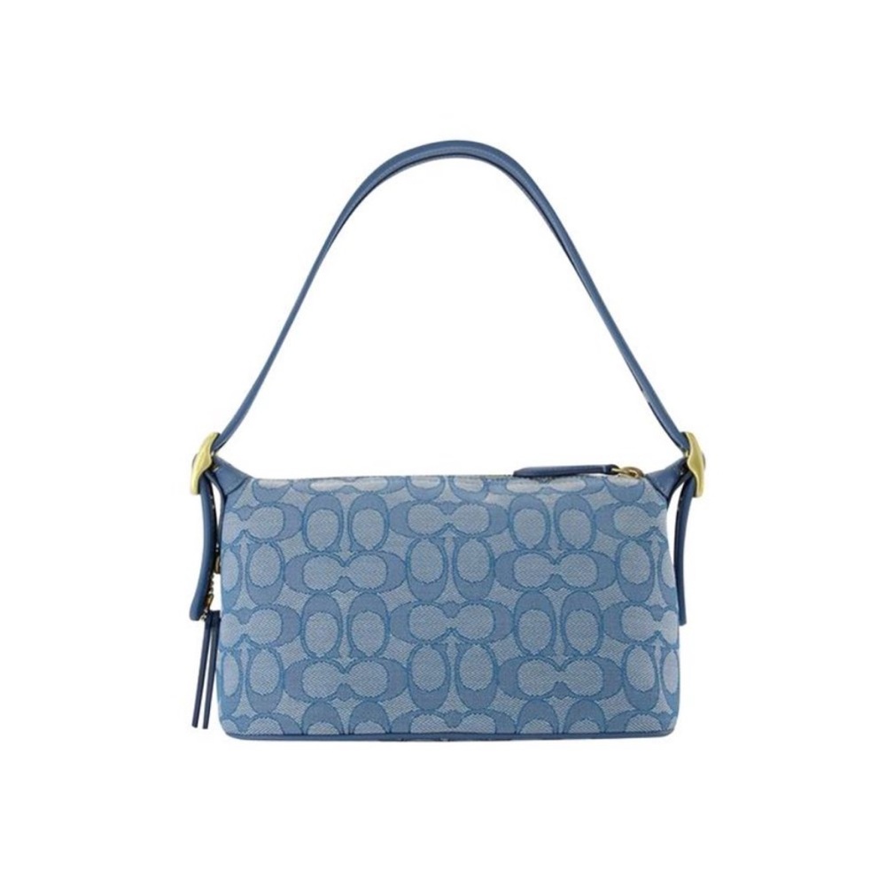 Coach Demi Bag In Signature Jacquard NWT